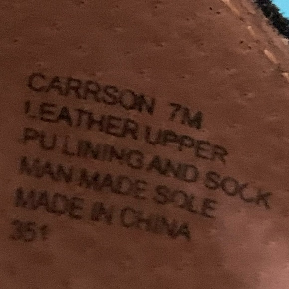 Steve Madden -Carrson Black Leather heeled sandals - Picture 10 of 11